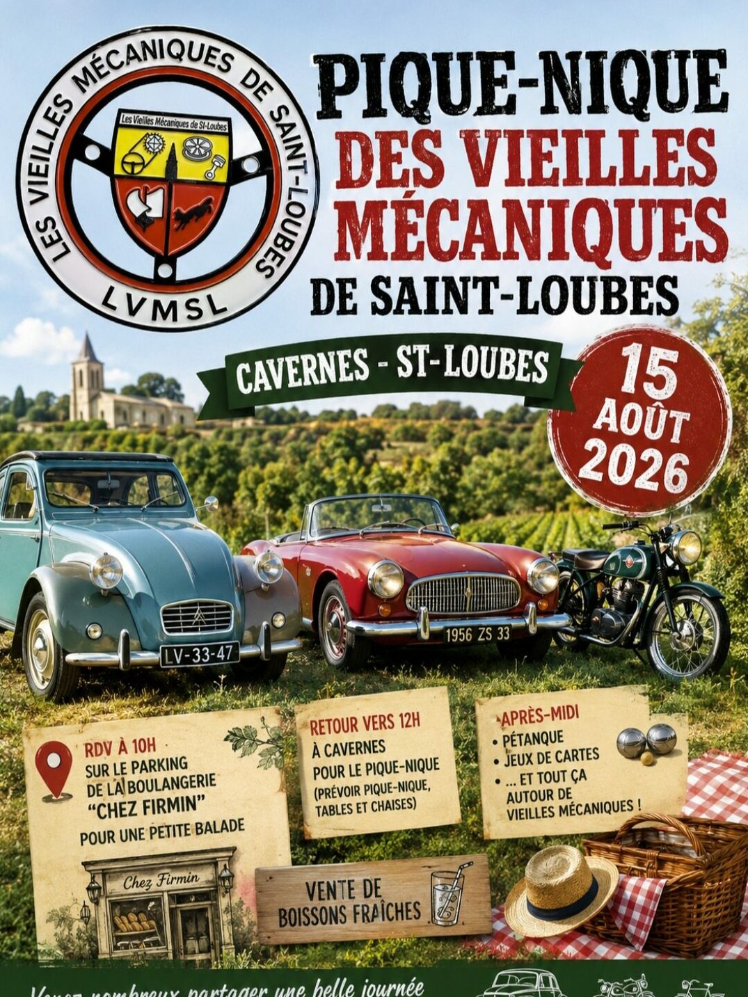 Notre journée du 15 août 2026